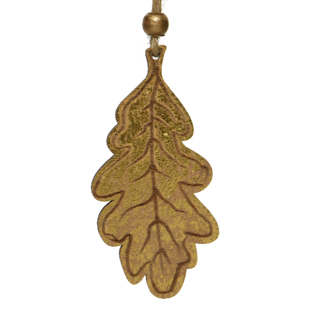 Decoris kerstornament - Eikenblad