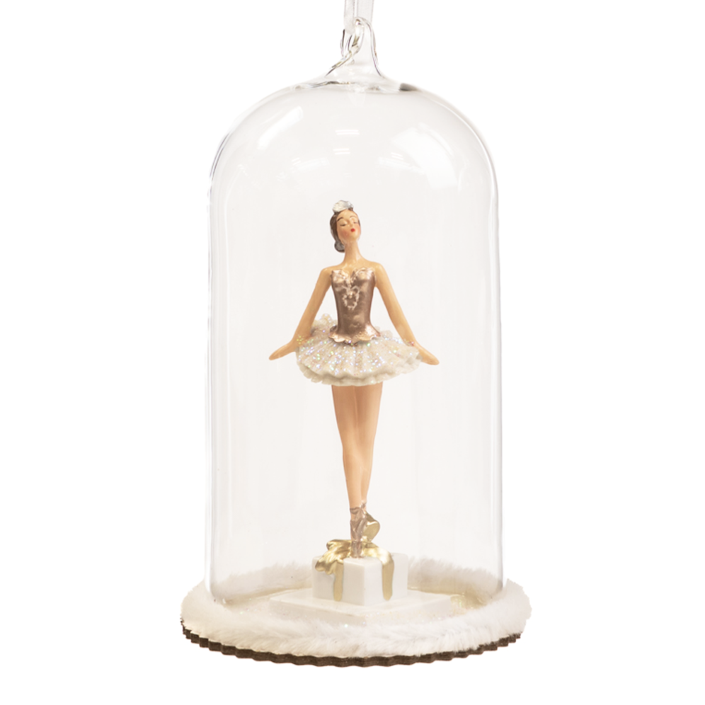 Goodwill kerstornament - Ballerina in stolp