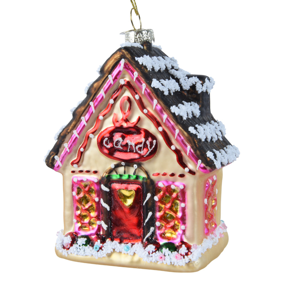 Decoris kerstornament - Kersthuis