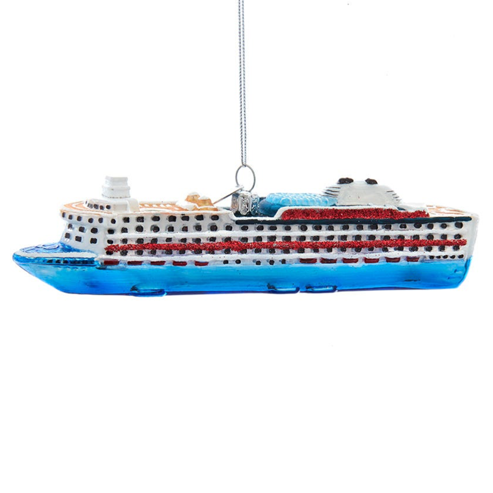 Kurt Adler kerstornament - Cruise ship