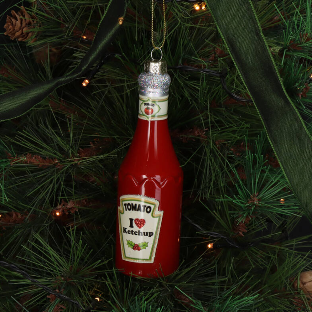 HD Collection kerstornament - Ketchup