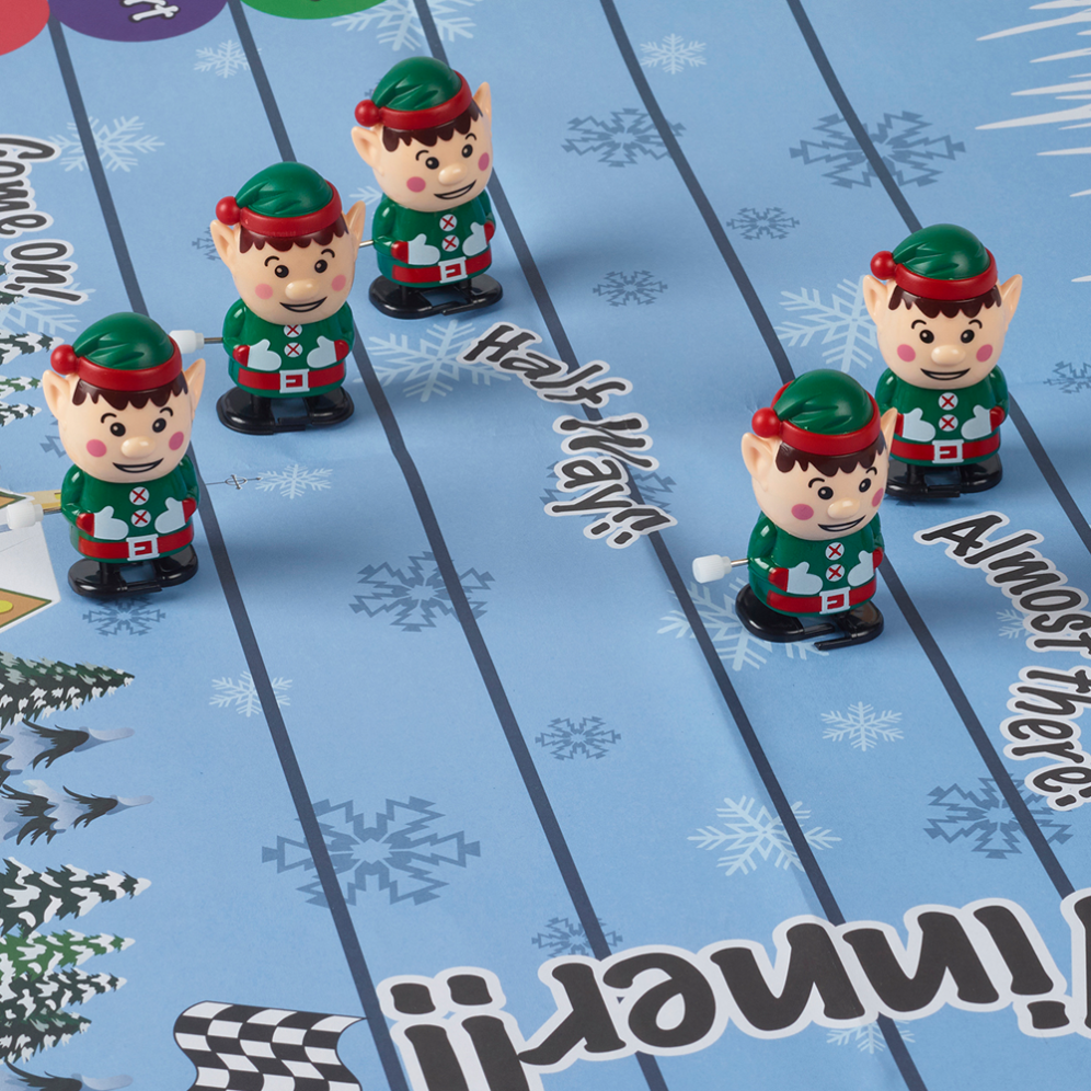 Christmas crackers - Racing Elf - Set van 6