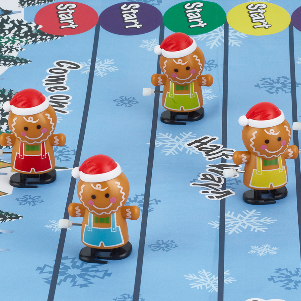 Christmas crackers - Racing gingerbread - Set van 6