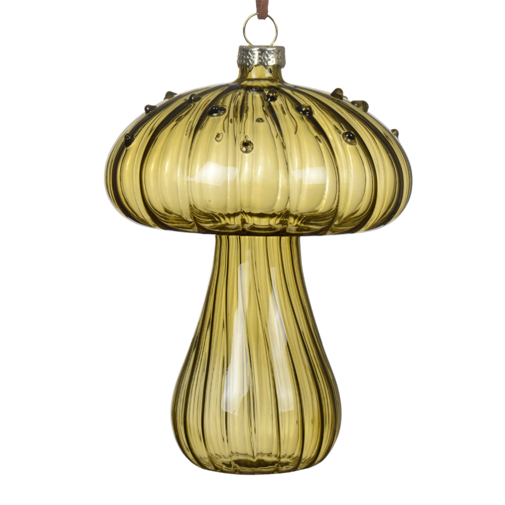 Decoris kerstornament - Paddenstoel