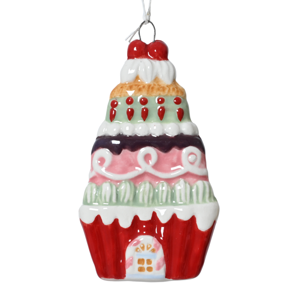 Decoris kerstornament - Cupcake