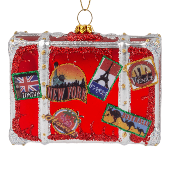 Jolly Jingle kerstornament - Koffer