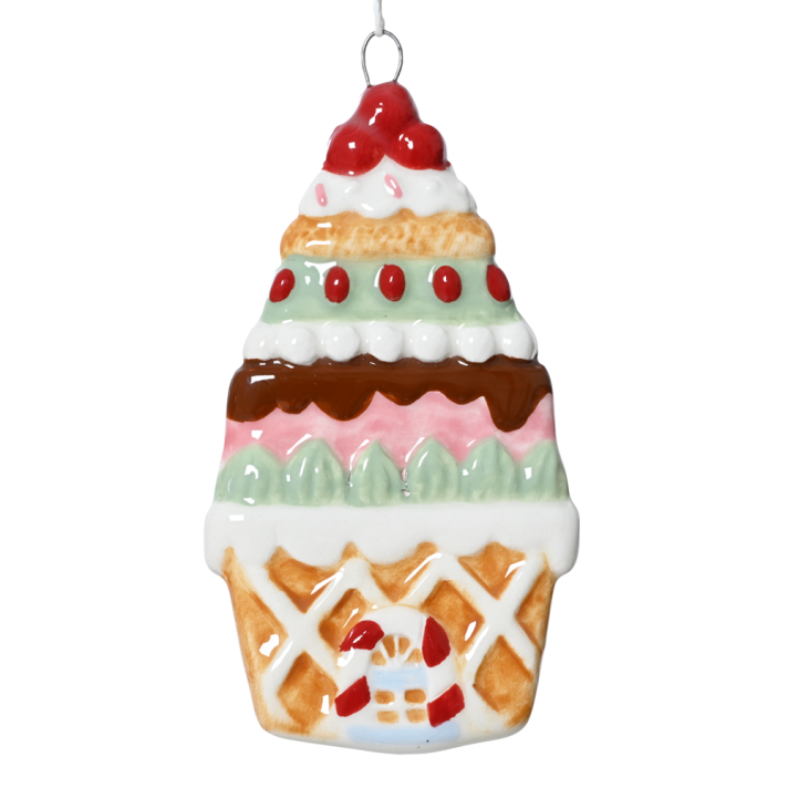 Decoris kerstornament - Cupcake