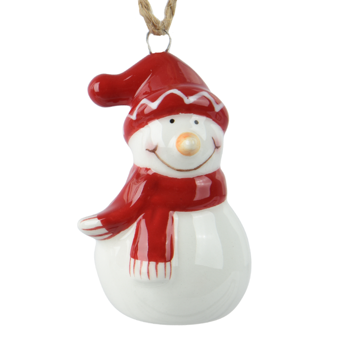 Decoris kerstornament - Sneeuwpop