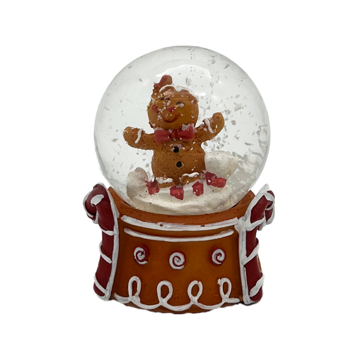 EDG sneeuwbol - Met gingerbread poppetje