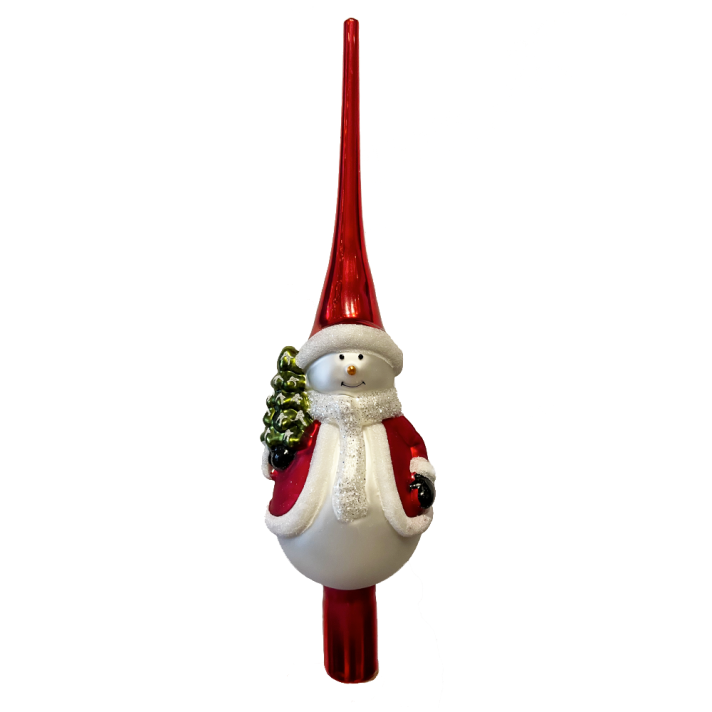wasserette struik Van toepassing zijn The Christmas Shop | Glazen piek - Sneeuwpop