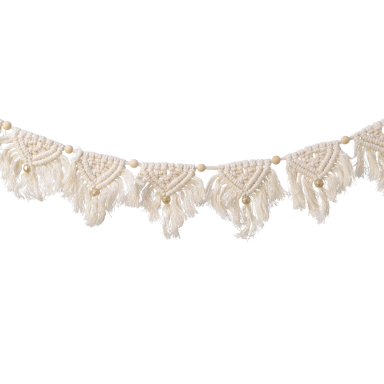 Decoris kerstslinger - Macramé - 120cm