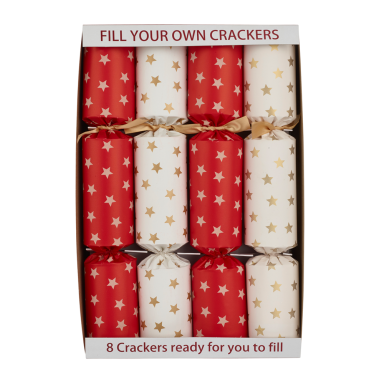 Christmas crackers - Sterren - Set van 8