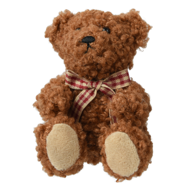 Decoris kerstknuffel - Teddybeer