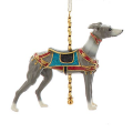 Kurt Adler kerstornament - Carrousel hond