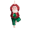 Goodwill kerstornament - Yoga kerstman